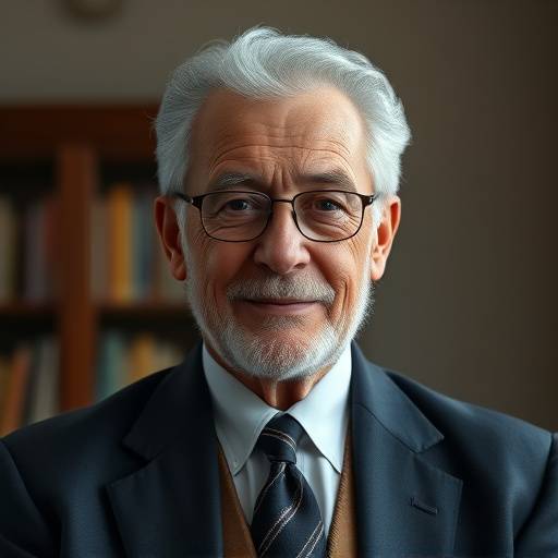 Portrait du fondateur de l'école